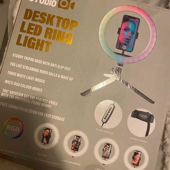 Desktop led selfie ring light - Picture 4 of 5